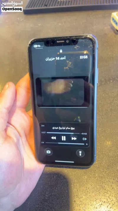 ايفون 11 أسود بحالة جيدة بسعة 128 جيجابايت - مستعمل حديث 2