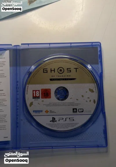 للبيع: أشرطة PS5 أسطورية (Ghost of Tsushima & Uncharted) بحالة الوكالة 2