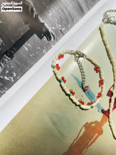 أساور وحلق من الخرز صنعت يدوياً Handmade accessories 2