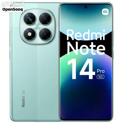 Brand New Xiaomi Redmi Note 14 Pro Mobile Phone with 512 GB Storage in Green 3