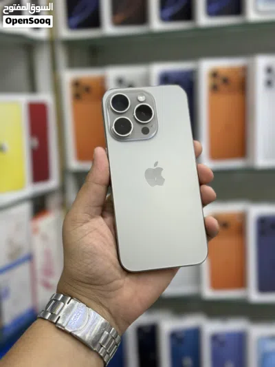 عرض خااص : iPhone 15 pro 512gb بالذاكرة العملاقة هاتف بحالة ممتازة بدون أي مشاكل مع ضمان و ملحقات 2