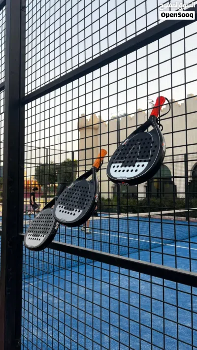 مضرب بادل سيلفر ستيلث من تويو padel racket from tuyo (silver stealth) 3