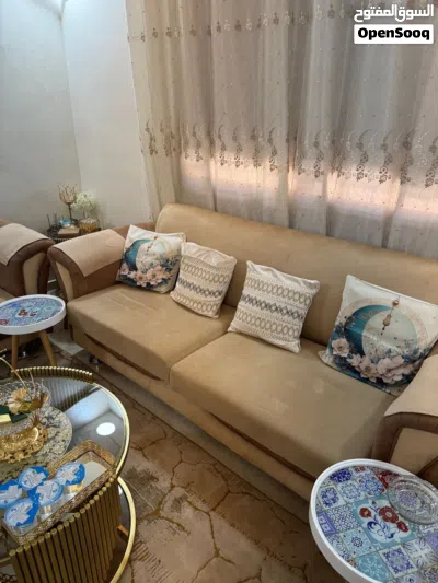 طقم كنب تفصيل 4 قطع ، استخدام بسيط جداً 3
