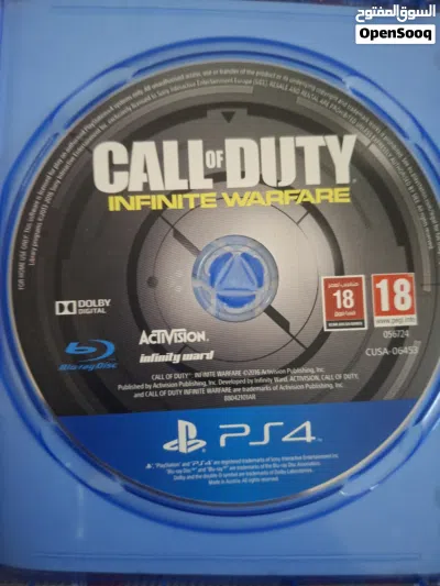 قرص cod infinity warfare ps4 2