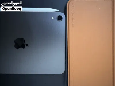 للبيع iPad Mini 6 (Space Gray) سعة 256 GB الملحقات كفرين و ابل بنسل وواقي شاشه اصلي اقرا الوصف 3
