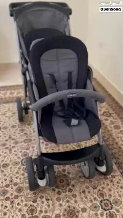 Chicco Stoller second hand with two seats in excellent condition عربة تشيكو بمقعدين لتوأم او طفلين 4