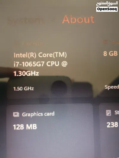 لابتوب hp core i7 مستعمل 4