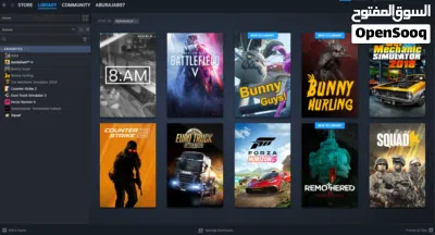 حساب Steam مميز للبيع ألعاب قوية ومضمونة بسعر منافس 2