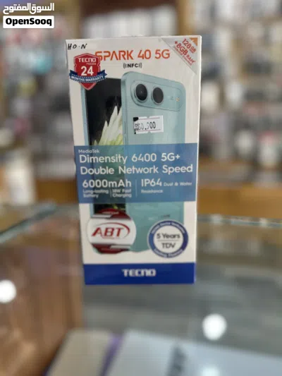 New Tecno Spark 40(5G) 4+128Gb New 4