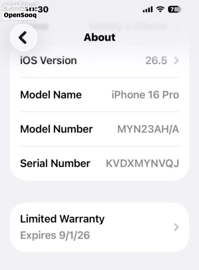 iphone 16 pro 256 4