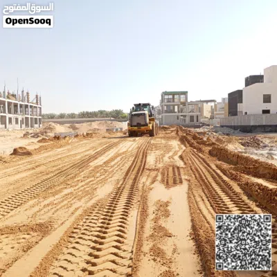 قطعتين ارض سكني بالقرب من الشارع العامTwo residential land plots close to the main road. 2
