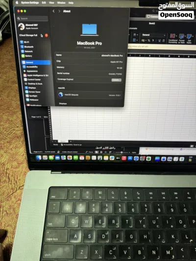 ماك m1 برو 16" 2
