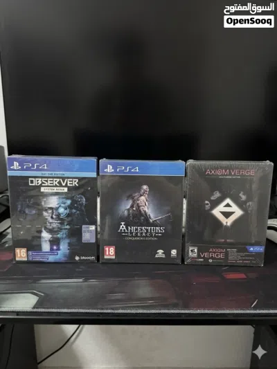 مجموعة العاب PS5 وPS4 بأقل من سعر السوق قابل للتفاوض 3