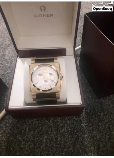 ساعة أجنر (Aigner) رجالية أصلية 2
