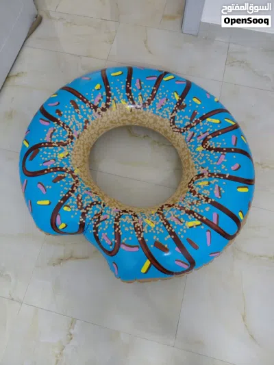 Inflatable donut pool floating tube 2