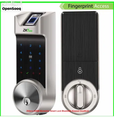 قفل ذكي مناسب لجميع الابواب Smart Lock ZKTeco AL40B يعمل عن طريق البصمة 4