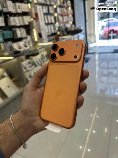 iPhone 17 Pro Max، ايفون 17 برو ماكس، iPhone 2TB، آيفون سعة كبيرة، iPhone Orange، Apple الأردن 2