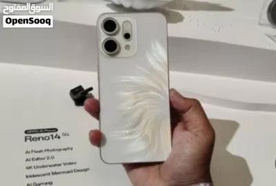 * متوفر الآن وبعرض خاص* *لفترة محدودة!* OPPO Reno 14 Pro* *لو بتدور على موبايل يجمع بين ال 2