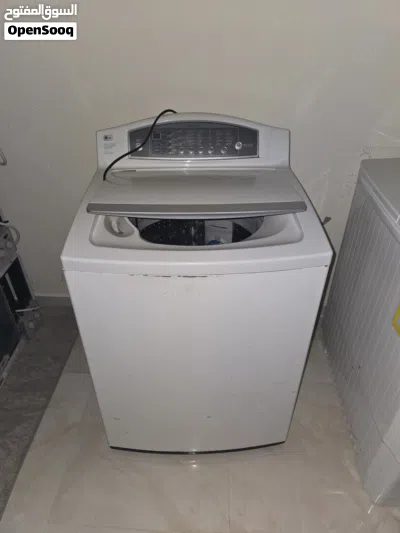 غسالة LG 13 kg حجم الغسالة الغسالة بصحة جيدة وتعمل بشكل ممتاز 2