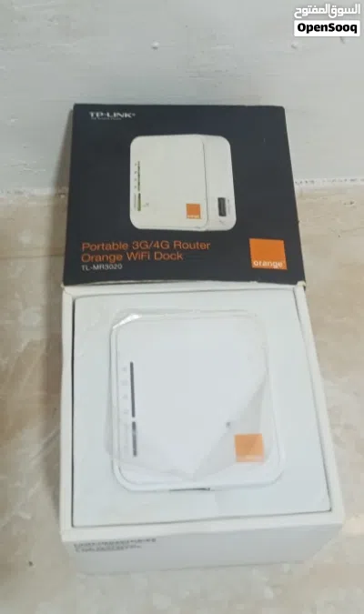 TP-Link Orange WiFi Dock 3G/4G راوتر دنانير للقطعتين5 بسعر 3