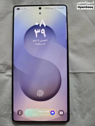 جهاز جلكسي S25 لترا ذاكره 256 نضافه 98% يحتاج بس تبديل لزكه سعر مليون 150 2