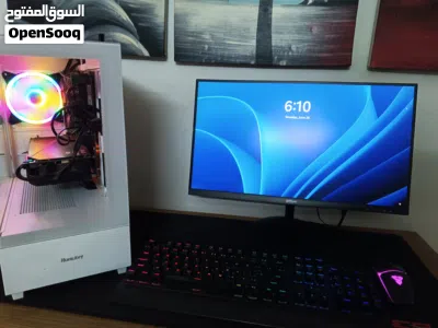 سيت أب Gaming كامل مع شاشة وملحقات / جاهز للعب / سعر ناااار 2