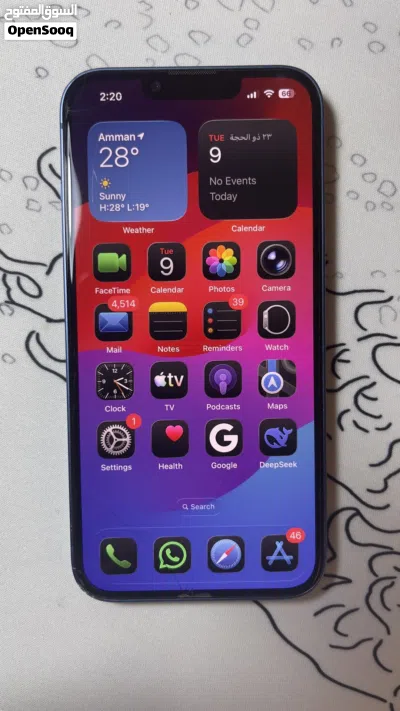 ايفون 13 عادي 128GB بحالة ممتازة 3