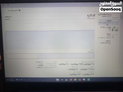 لابتوب بحاله ممتازه فقط بحاجه هارديسك بكلف مع صيانه 50 تقريبا مافيه اي مشاكل معو شاحن شنته 2