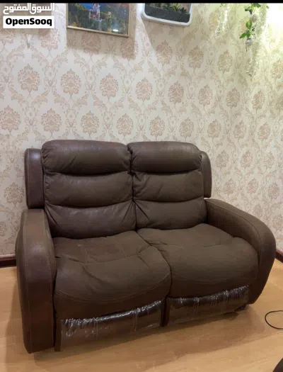 Midas Recliner sofas (3+2+1) original Leather 3