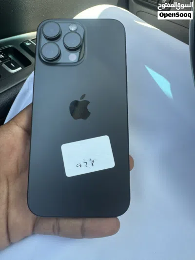 16 pro max 512 نظيف جدا شبه جديد 2