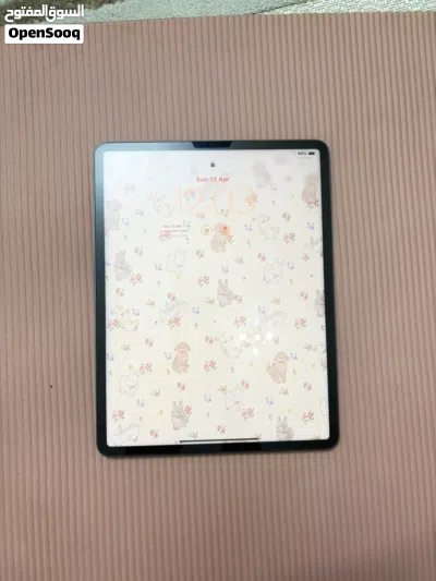 Ipad pro (12.9inch) 5th generation 256GB نسبة البطارية 85% 3