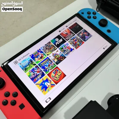 Nintendo switch OLED modded 128gb microsd with accessories 2