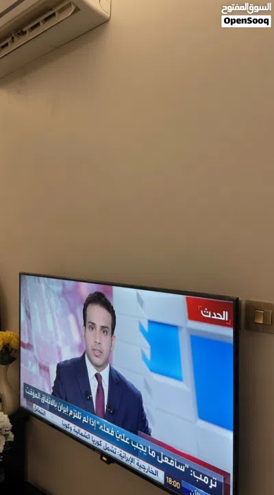شاشة سمارات 50بوصك 4K شبه جديدة 2