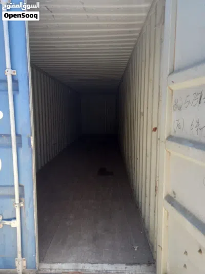 حاويات فارغه مستعمله ( كونتينر ) مجمركه للبيع في عمان used containers 4