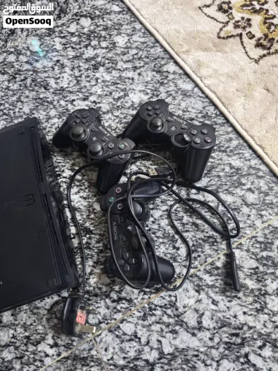 بلايستيشن 3 مستعمل عاطل ماعرف عطله مع 3 شفتات للبيع 4