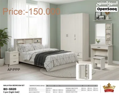 غرفة نوم مفردة من تايلاند 100x200 Single Bedroom Bet From Thailand 100x200 3
