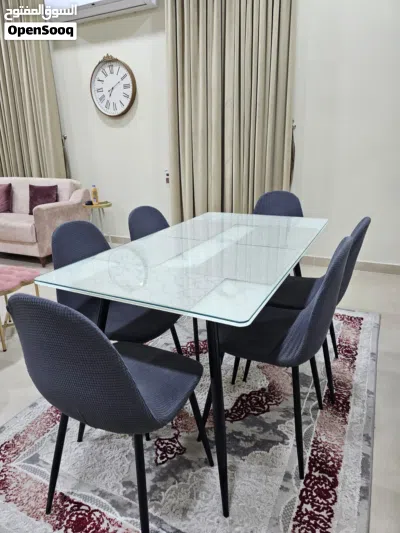 6-Seater Dining Table Set for Sale 2