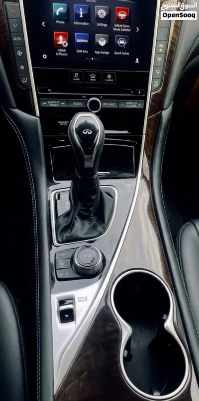 Infiniti Q50 Red Sport 2