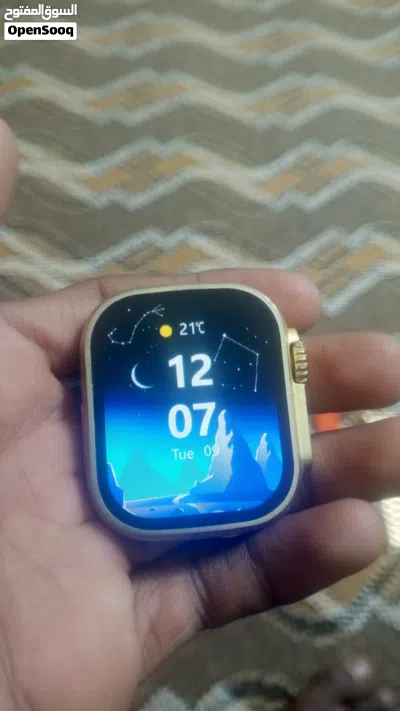ساعه ذكيه سمارت وتش لي البيع 120 دينار حاله ممتازه ربي يبارك 4