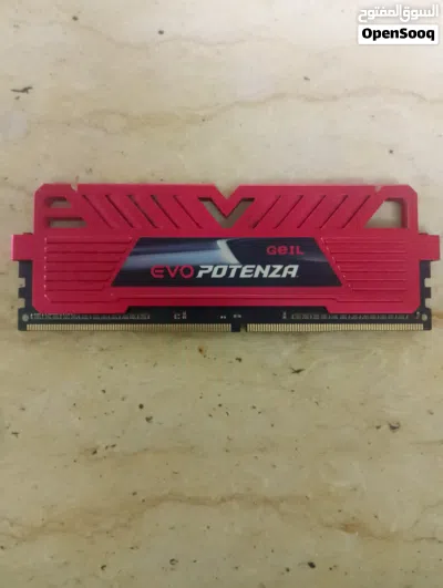 evo potenza 8 gb ram 2400mz ddr4 رام 8 جيقا سرعة 2400 شغاله ميه الميه 3
