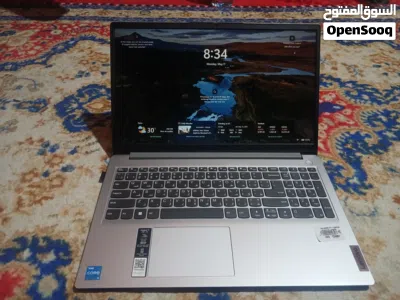 Silver LENOVO Laptop with mouse and bag 3
