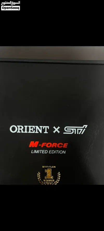 ساعةOrient M-Force x Subaru STI Limited Edition 2