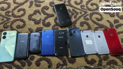مجموعة هواتف للبيع بدهم شاشات لليع للبيعللبيع وليس للبدل 2