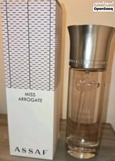 عطر MISS ARROGATE من عساف اصلي من السعودية حالة ممتاز ومتاح مع العلبه بالبار كود 3