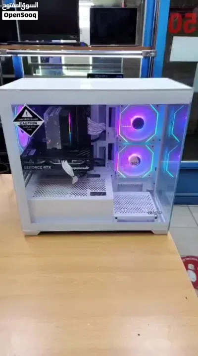 للبيع بي سي جيمنق Core i5 14Gen256M.2 ssd+1TB SSD /16Ram/5050 8GB RTX مع الكرتون 3