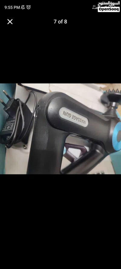 جهاز مساج احترافي (Massage Gun) للبيع بحالة ممتازة! الزرقاء حي الامير محمد 4