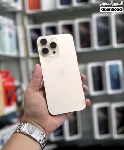 عرض خاص : iPhone 16 pro max 256gb هواتف نظيفة جدا بحالة الوكالة مع ضمان و ملحقات و بأقل سعر 4