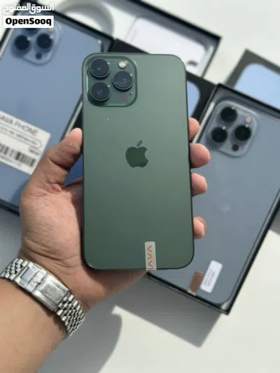 أقوى عرض : iPhone 13pro max 256gb هواتف بحالة الوكالة بدون اي شموخ أو مشاكل و بأقل سعر 2