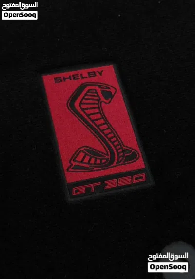 دواسات موستينج شيلبي gt 350 اصلية موديل 2015-2021 black floor mats carpet shelby gt 350 2