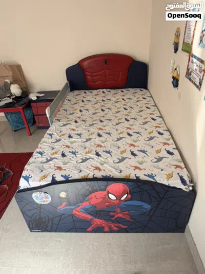 غرفة نوم اطفال سبايدر مان مميزةSpider man kids bedroom in good condition 2